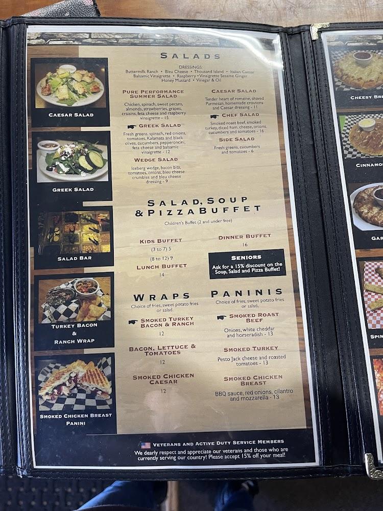 Old Stones Smokehouse and Country Pizza Menu image 2
